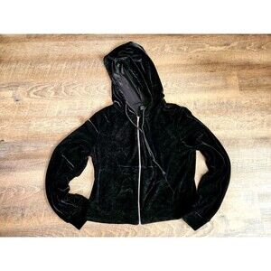 Shein L Velvet Zip Up Hoodie